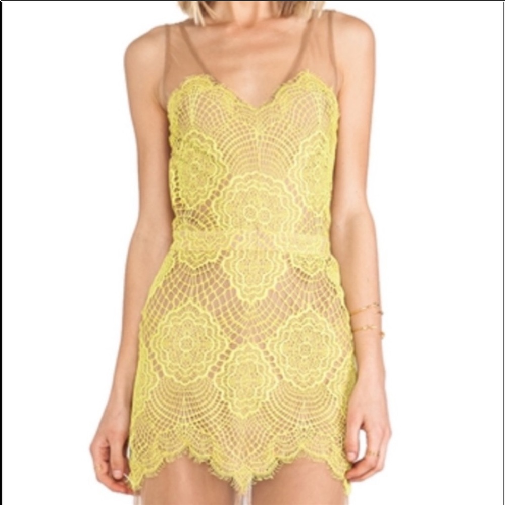 For Love and Lemons Mini Antigua Dress